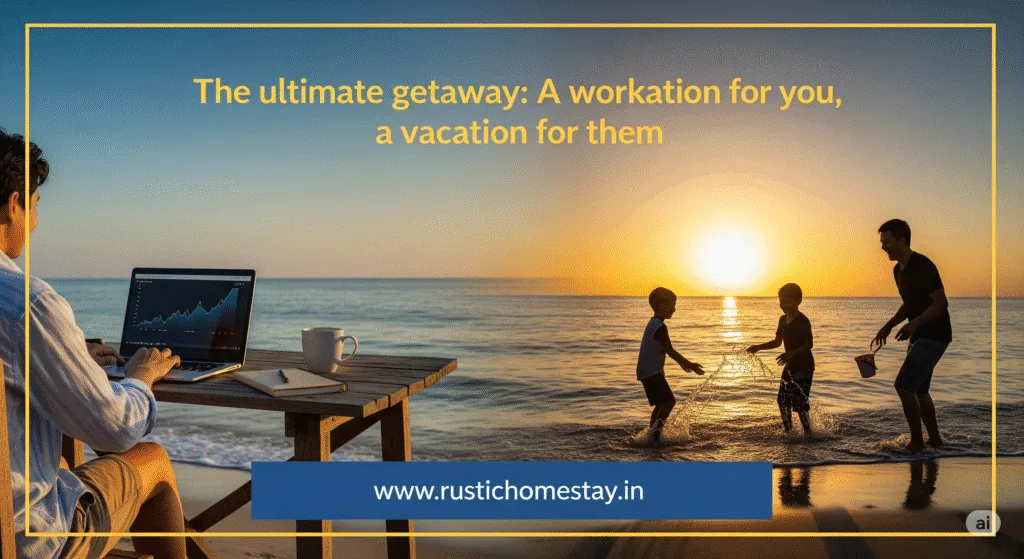 Discover a unique getaway homestay where you can be productive with high-speed Wi-Fi while your partner or family enjoys a relaxing vacation.