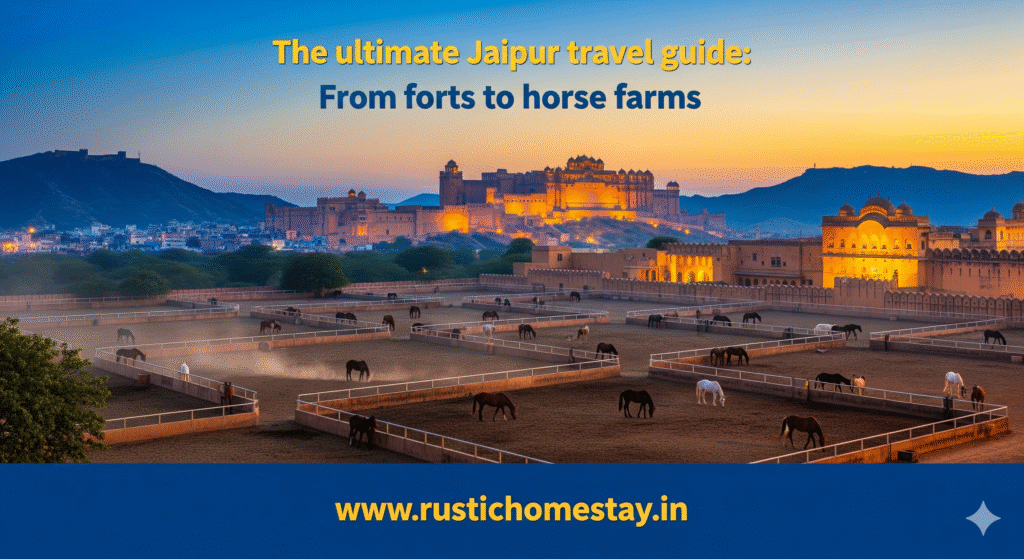 The Ultimate Jaipur travel guide from forts to horses and off beat experiences to make your stay memorable in Jaipur