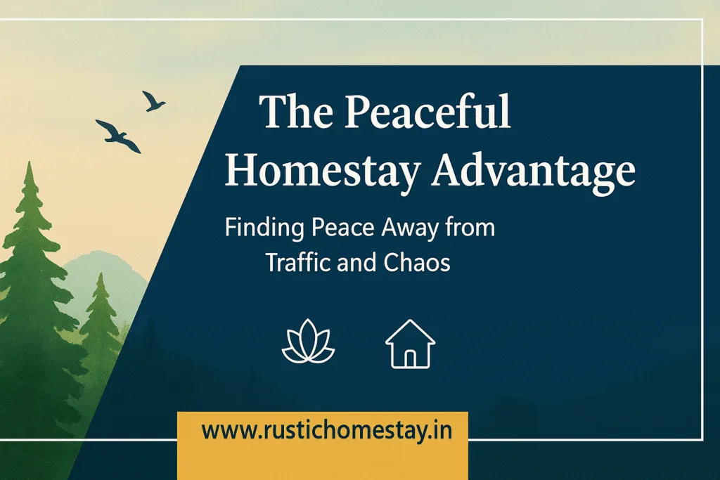 The Peaceful Homestay Advantage: Finding Peace with Prime Access at Rustic Homestay