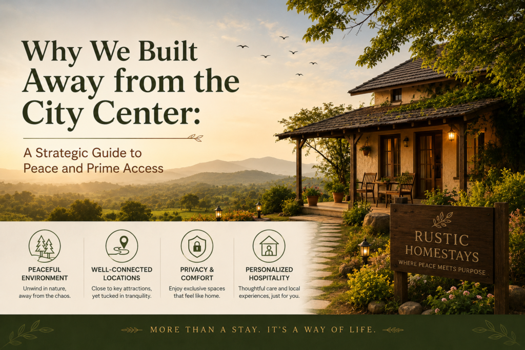 Why We Built Away from the City Center: A Strategic Guide to Peace and Prime Access